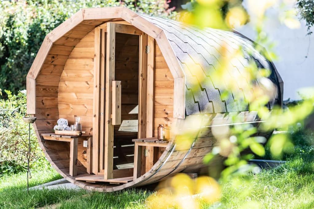 Exklusives Design-Apartment & Sauna Warngau 외부 사진